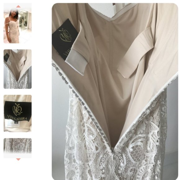 Yumi Katsura 'Camille Wedding Dress NWOT! S - Picture 3 of 6